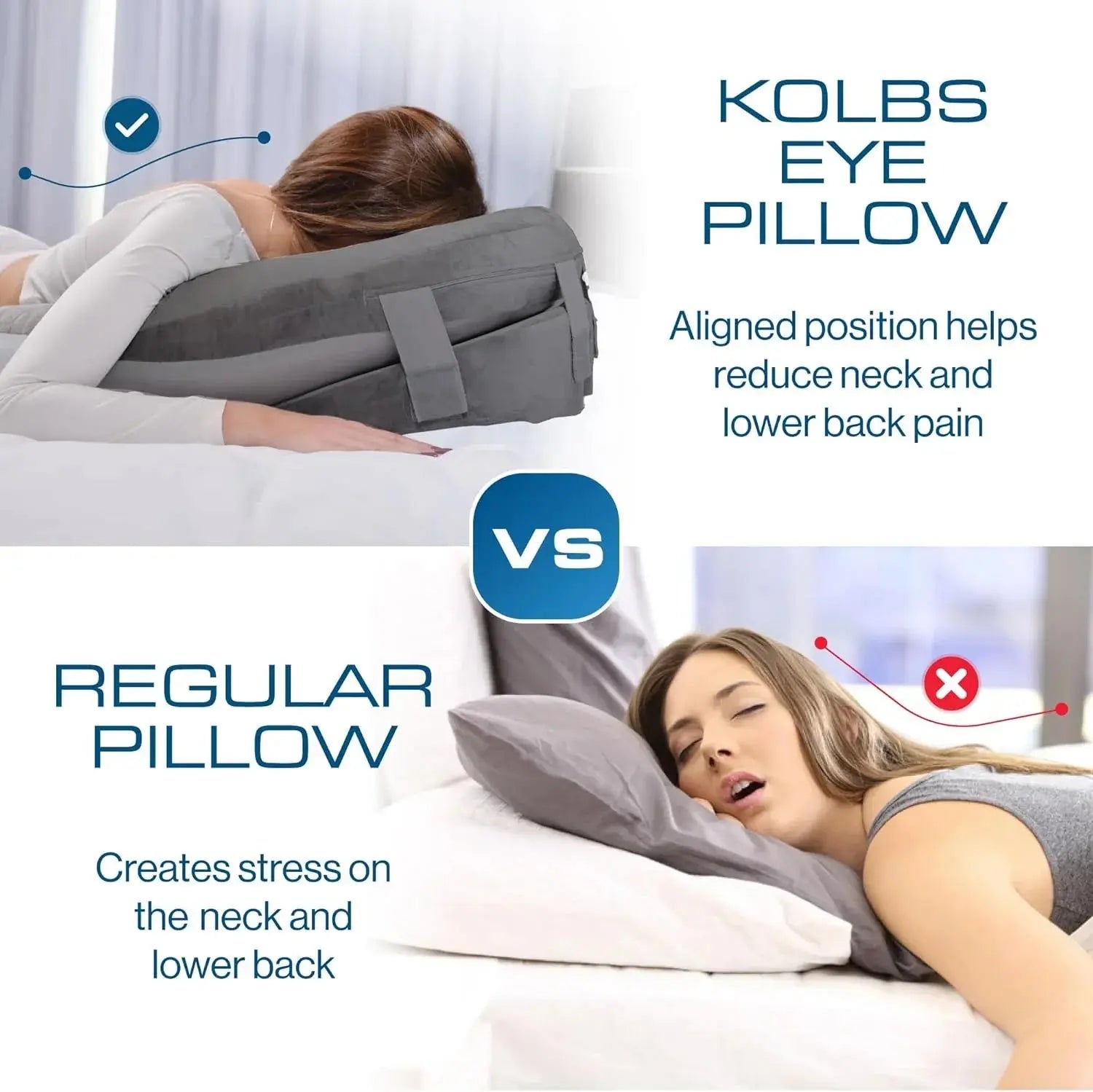 Prone Rest Pillow For Comfortable Face Down Support