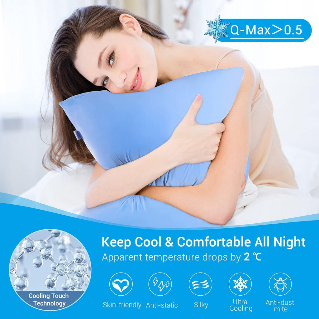 Premium Cooling Pillowcases for Hot Sleepers