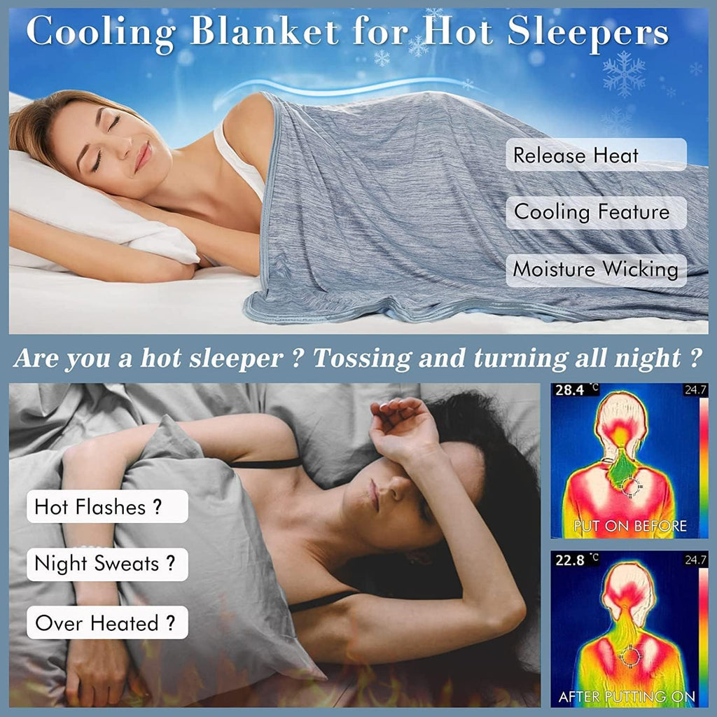 Premium Double-Sided Cooling Blanket for Refreshing Sleep