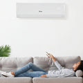 Aire acondicionado mini split portátil compacto — Refrigeración inteligente y bomba de calor