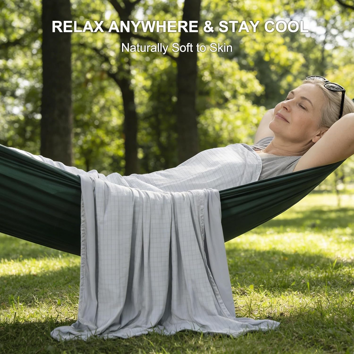 Chill Comfort Reversible Cooling Blanket — Breathable Design, Rapid Heat Extraction