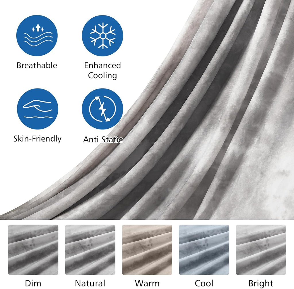 Chill Comfort Arc Chill Cooling Blanket — Lightweight, Breathable Double Layer Weave