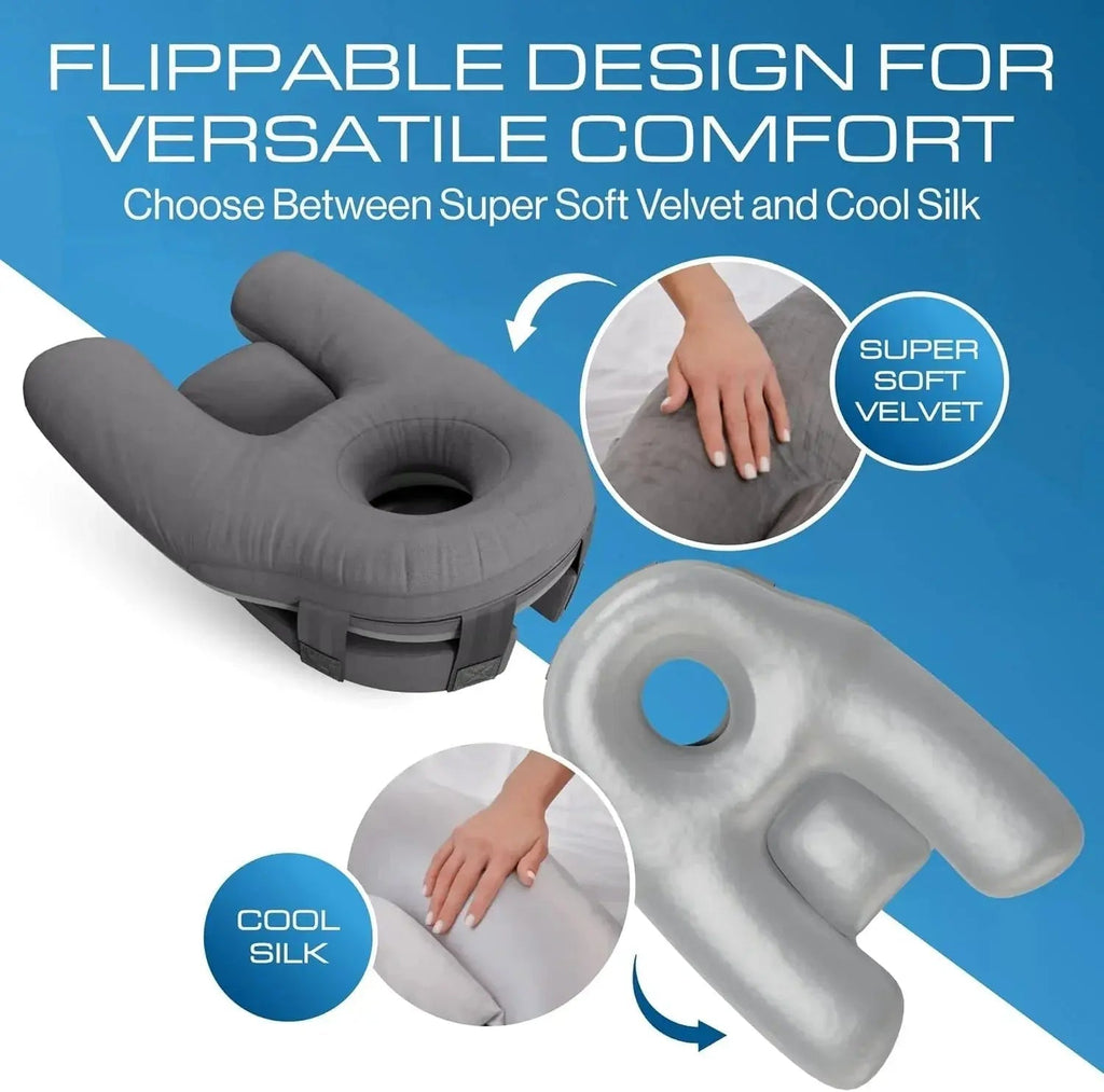 Prone Rest Pillow For Comfortable Face Down Support
