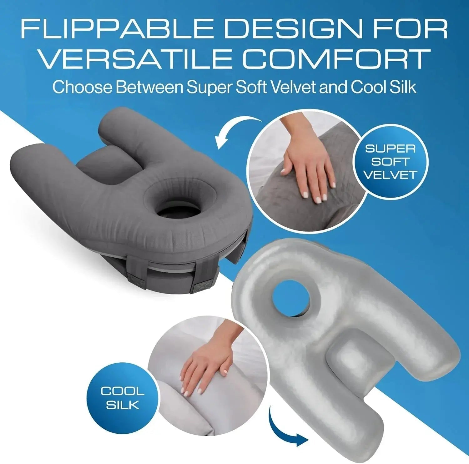 Prone Rest Pillow For Comfortable Face Down Support