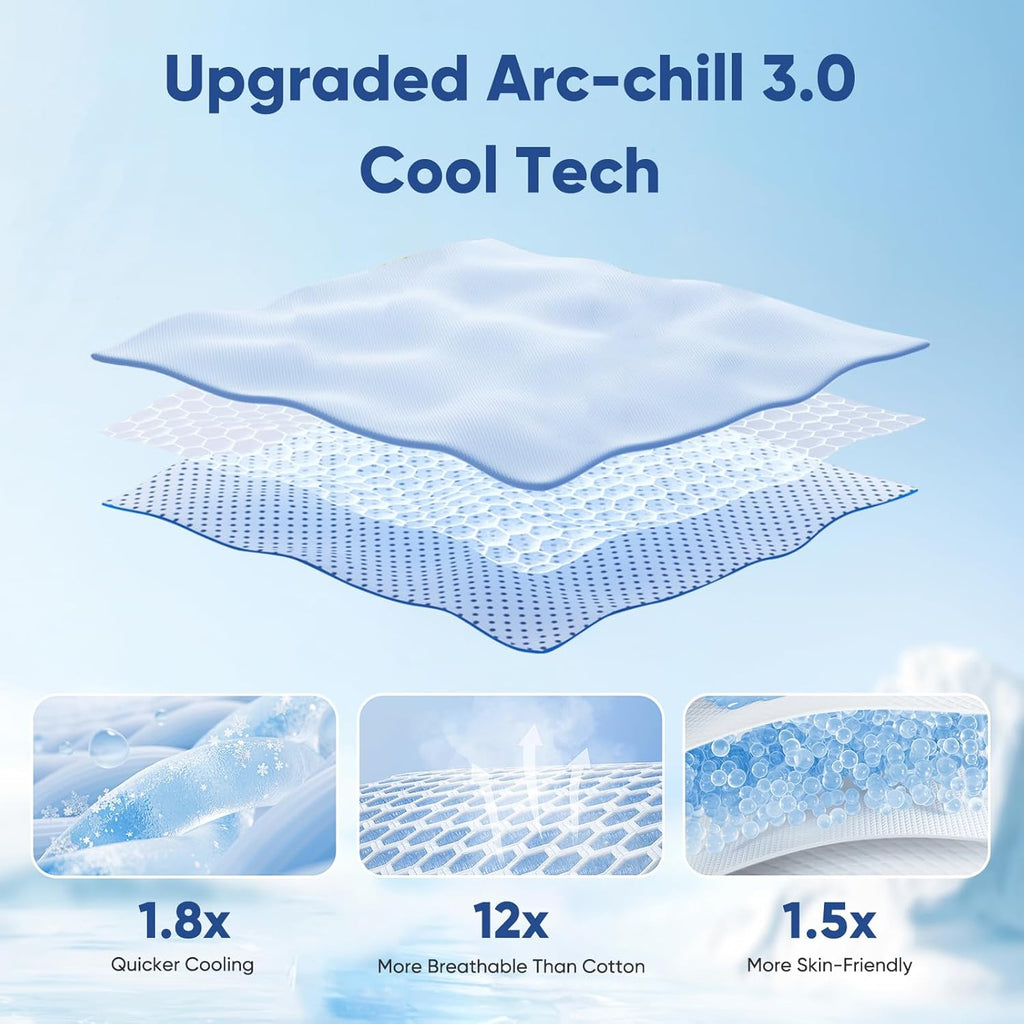 Premium Reversible Cooling Blanket for Restful Sleep
