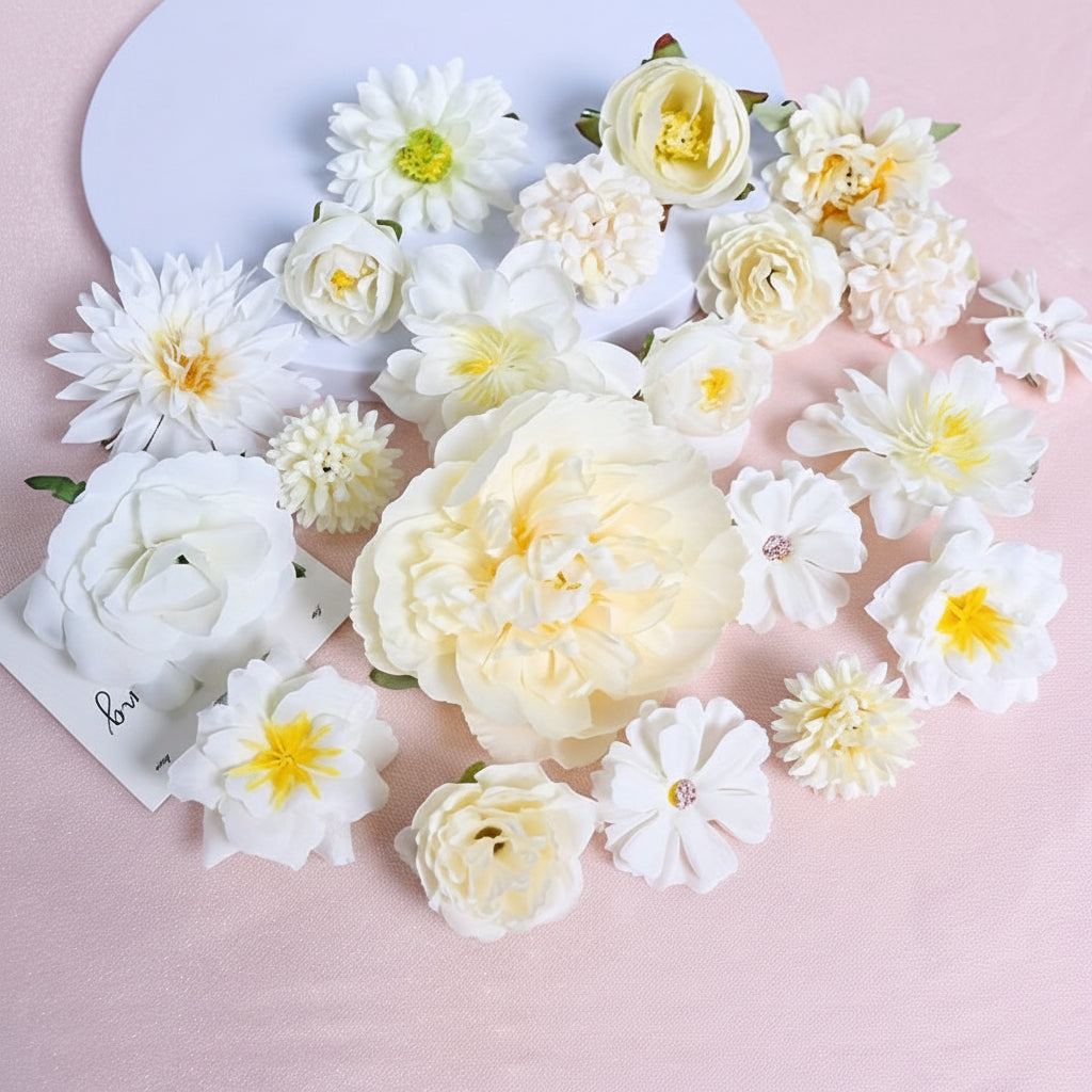 Daisy Artificial Flower Bouquet — Mothers Day Faux Arrangement