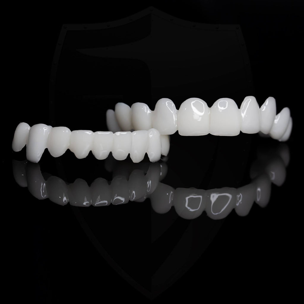Cobertura Dentária Cosmética Snap-On - Facetas de Sorriso Reutilizáveis - Design de Aspeto Natural | meowbutter
