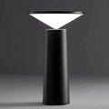 Aurora Libra dimbar bordlampe - avsmalnende kjegle, vinklet frontpanel