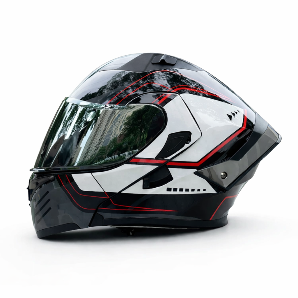 Casco Modular para Motocicleta ORZ-992 - Meowbutter