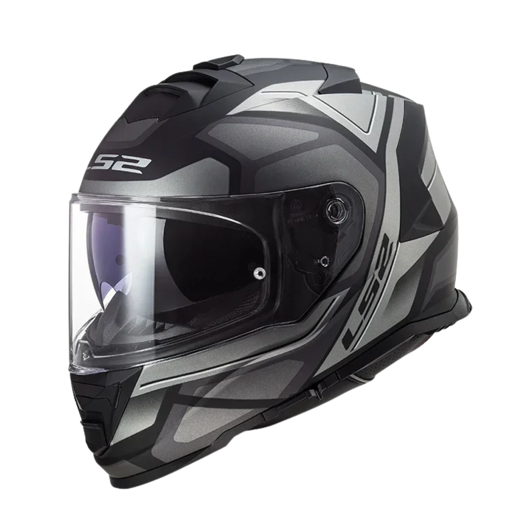 LS2 FF800 IronShell Racing kokokypärä - DOT- ja ECE-hyväksytty - Meowbutter