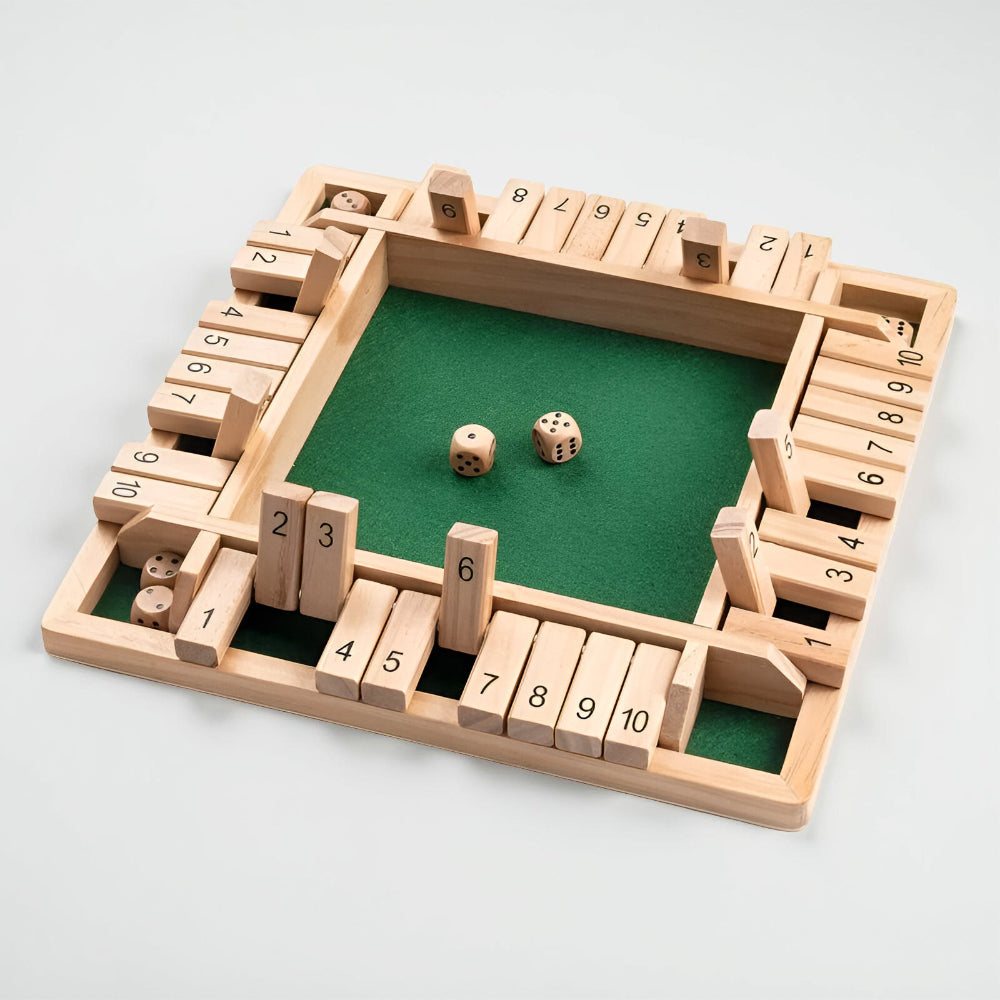 Board Game Wooden Math Learning Family Tabletop Educational Set | Meowbutter