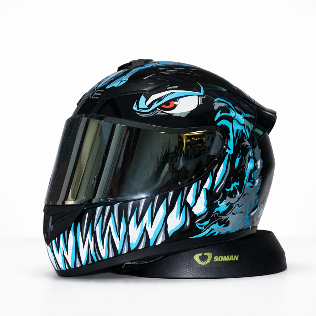 Casco Integral GIKE QK111 - Meowbutter