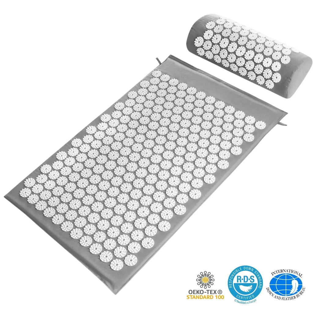 Acupressure Mat and Pillow Bundle for Relaxation