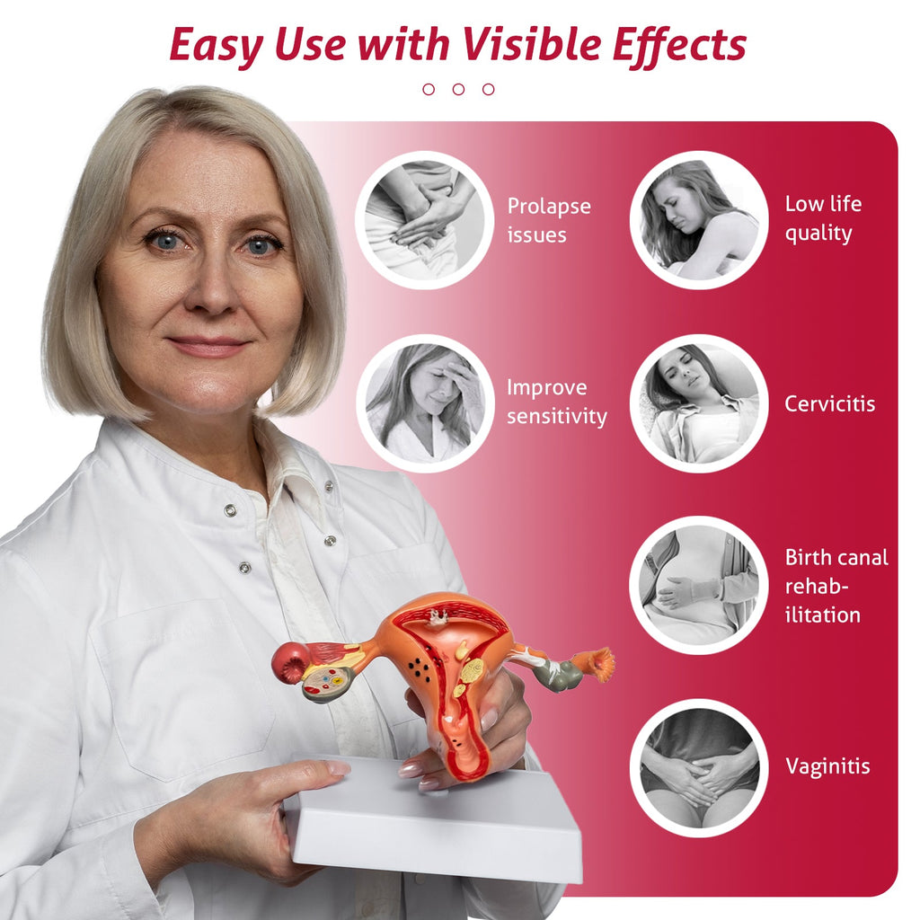 Dispositivo per terapia a luce rossa - Uso per benessere intimo - Funzione riscaldante portatile | meowbutter