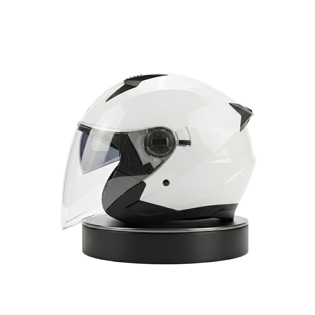 ORZ Premium avoin kypärä – Dual Visor Performance Edition - Meowbutter