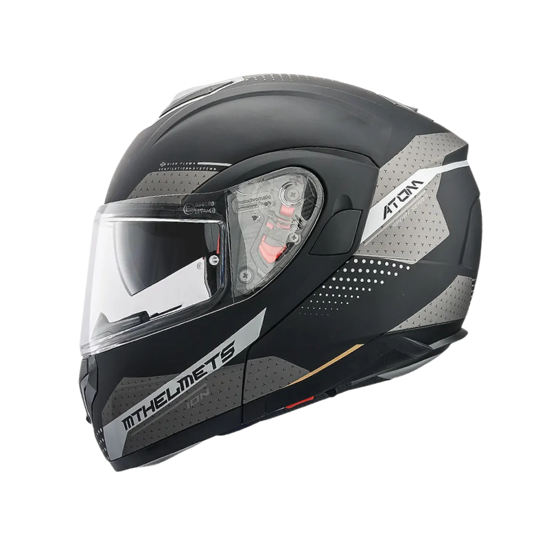 Casco MT Atom SV con doble visera abatible - Meowbutter