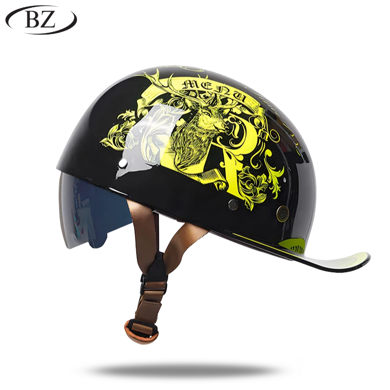 Casco Retro Premium Medio – Edición Signature - Meowbutter