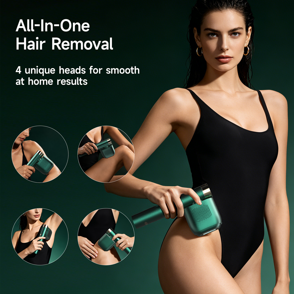 Advanced Cooling IPL Device for Long-Lasting Hair Reduction and Smooth Skin