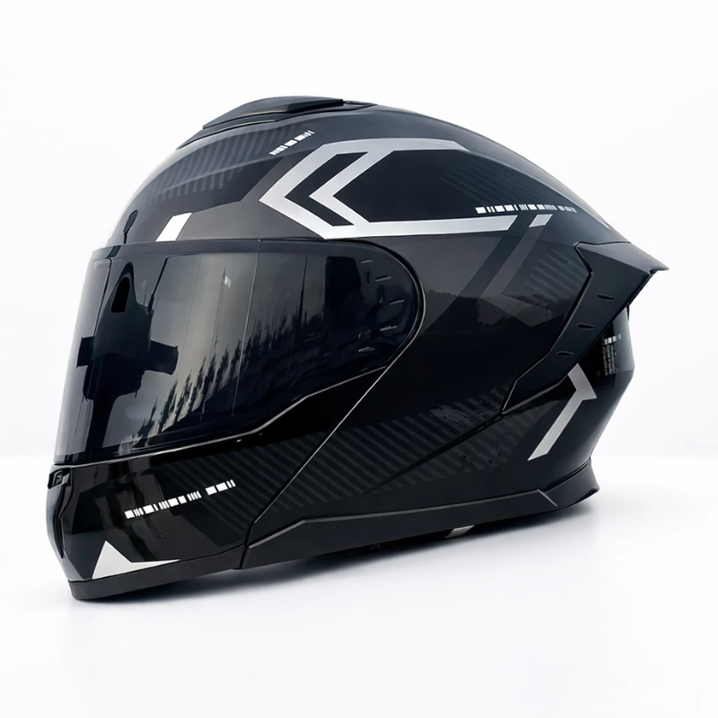 Kask motocyklowy LVS-909 Pro - Meowbutter