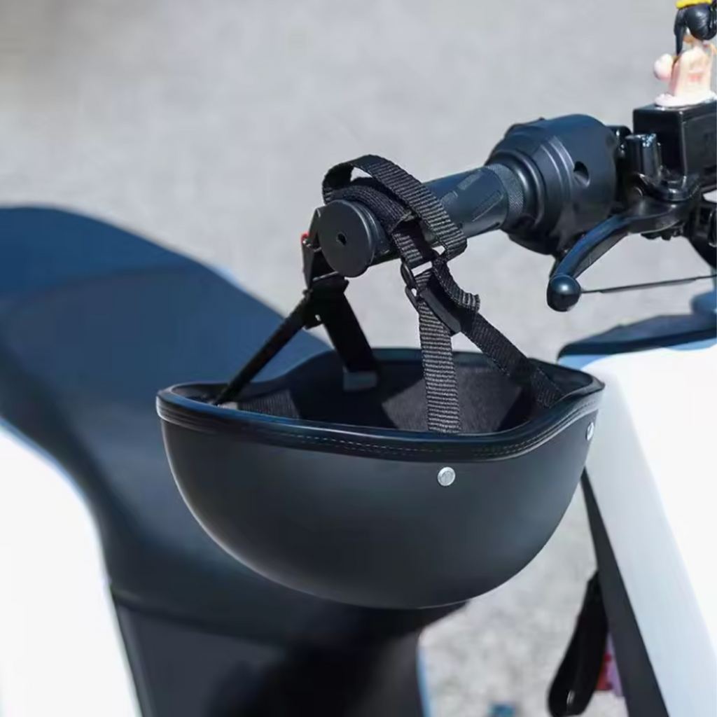Casco de media cara para motocicleta vintage cruiser - Meowbutter