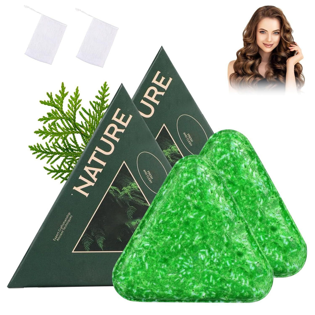 Cypress Leaf Hair Growth Soap Pure Herbal Formula For Natural Hair