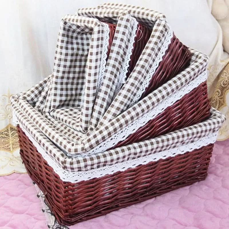 Handmade Storage Basket Organizer | meowbutter