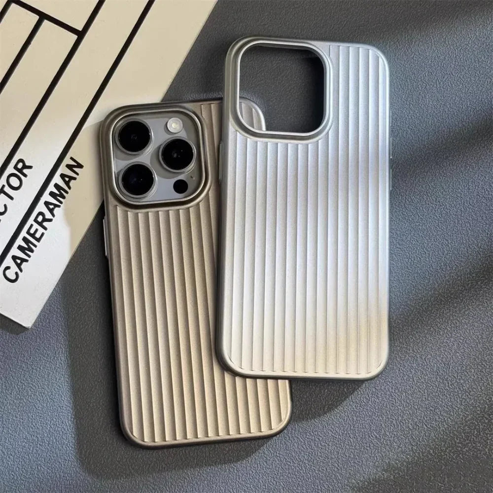 Phone Case Ribbed Hard Shell Protective Cover Design | Meowbutter