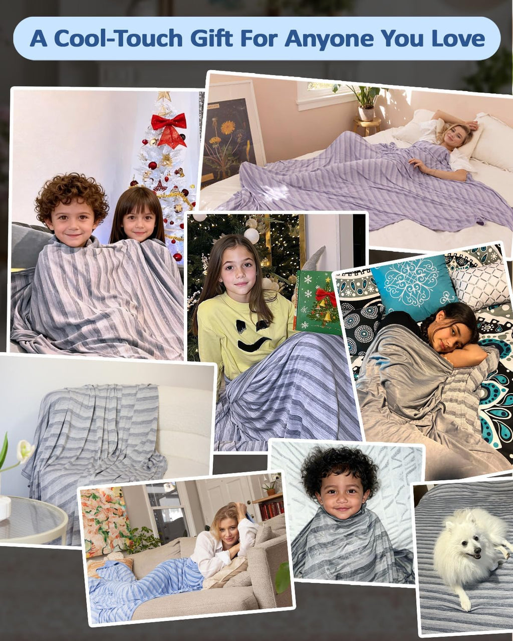 Lehká chladivá přikrývka Cool Comfort — dvouvrstvá regulace teploty