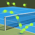 Outdoor 40-Hole Lightweight Pickleball Balls — High-Density Polyethylene Construction