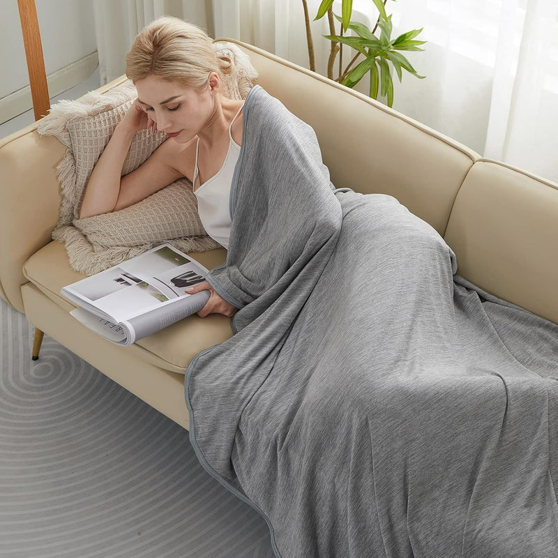 Premium Reversible Cooling Blanket for Restful Sleep