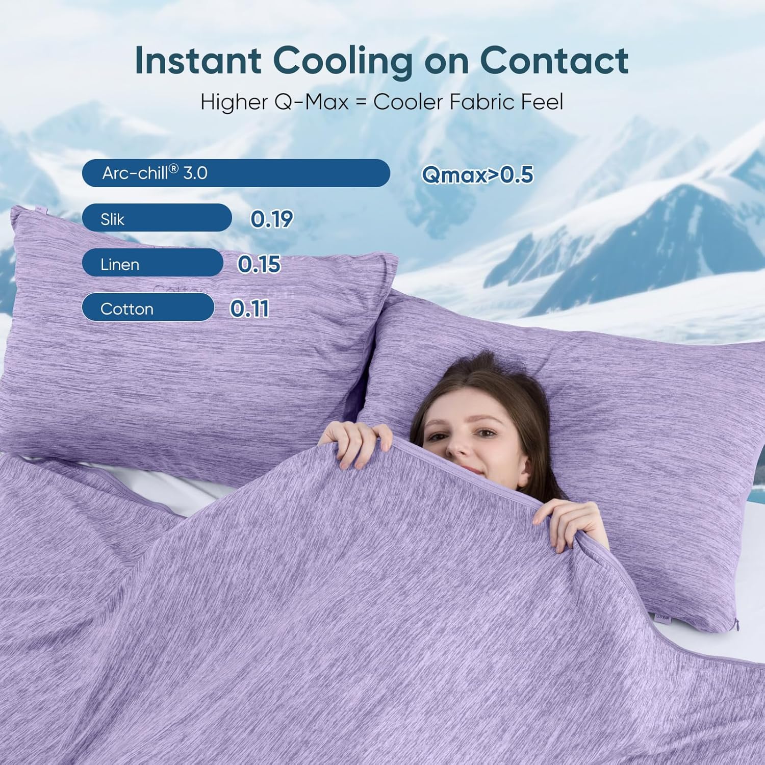 Premium Reversible Cooling Blanket for Restful Sleep