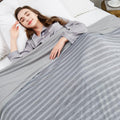 Chill Comfort Arc-Chill Cooling Blanket — 50 x 70 Inch Lightweight Portable Throw