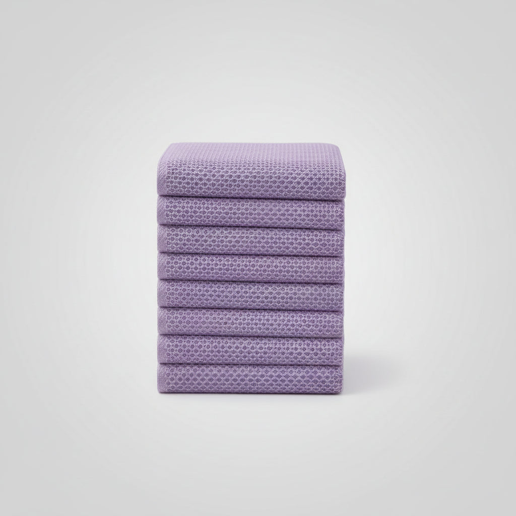 Soft Cotton Dish Cloths Set Absorbent Honeycomb Waffle Weave | Meowbutter