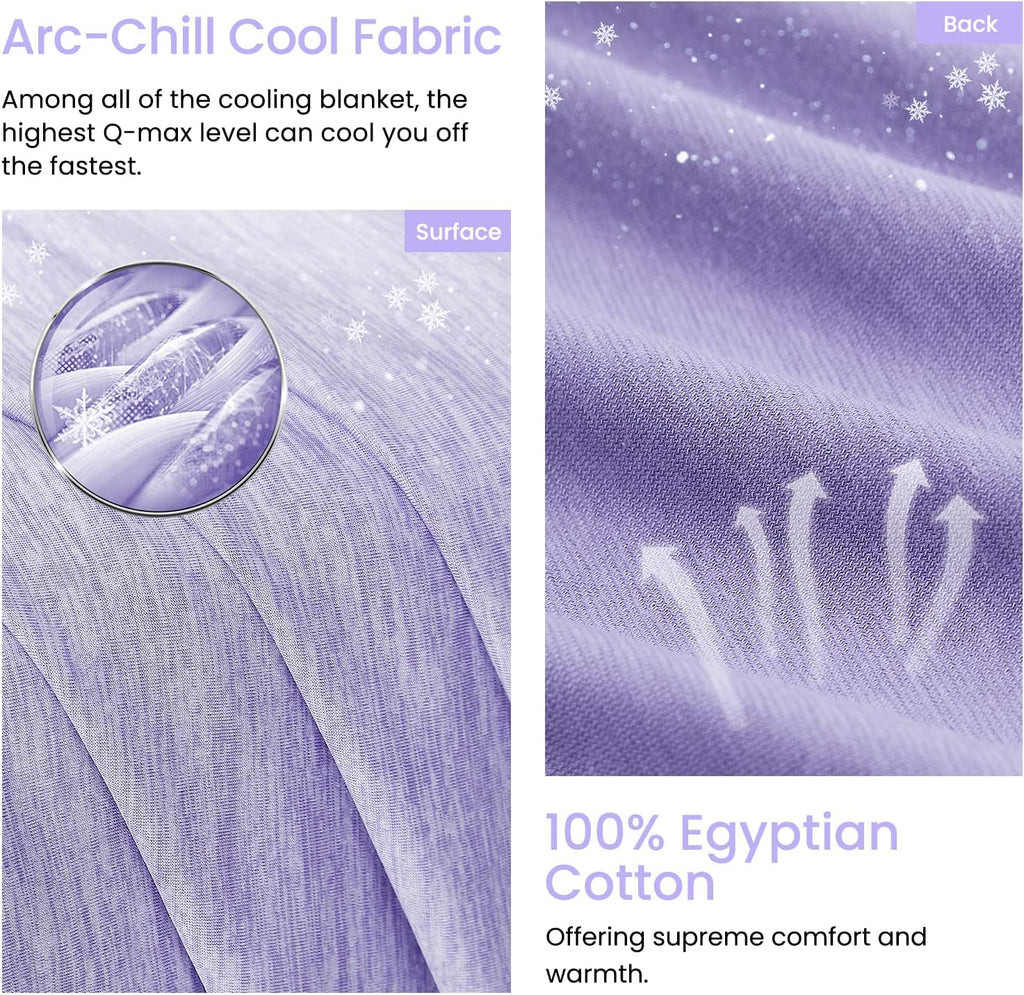 Premium Reversible Cooling Blanket for Restful Sleep