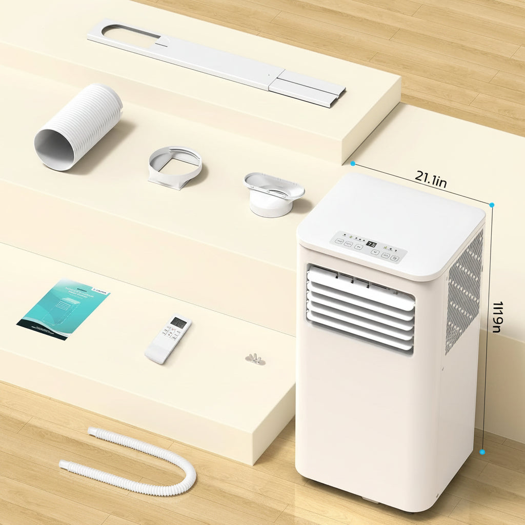Portable Air Conditioner 8000 BTU Cooling Dehumidifying Fan | Meowbutter
