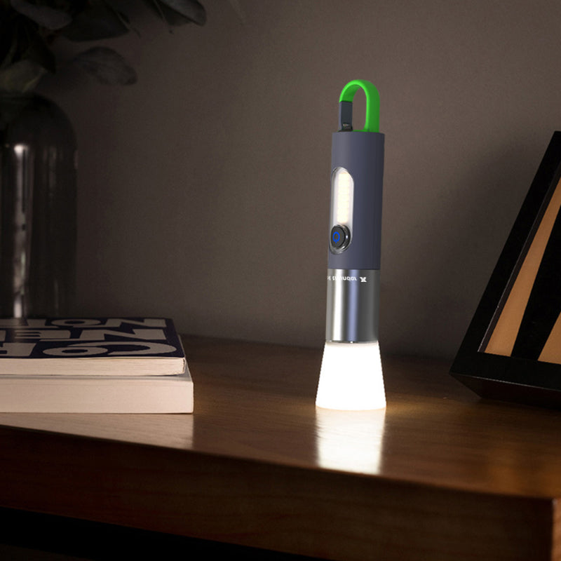 مصباح يدوي LED قابل للتكبير PowerBeam — ضوء غامر واسع وضوء كشاف مركز