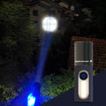 مصباح يدوي LED قابل للتكبير PowerBeam — ضوء غامر واسع وضوء كشاف مركز