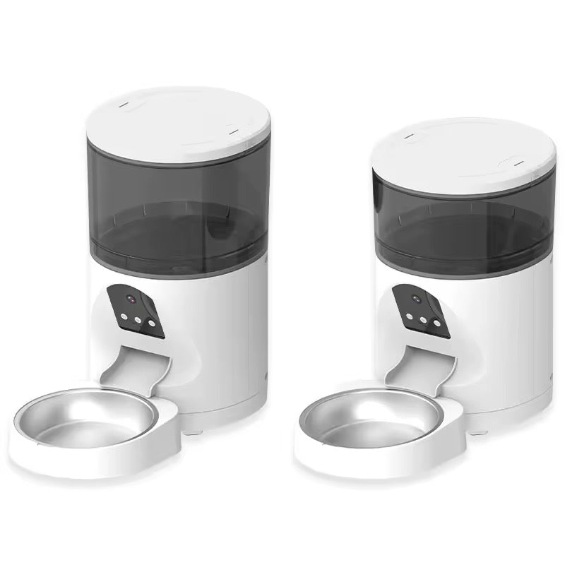 Comedouro Automático para Animais com Câmara HD 2K - 4L ou 6L - Controlo Remoto - Cães e Gatos | meowbutter