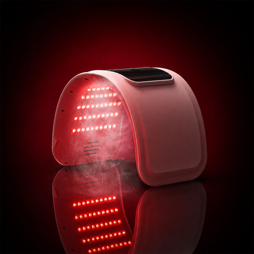 Facial Light Therapy & Misting Panel for Skin Fatigue, Redness, and Daily Rejuvenation