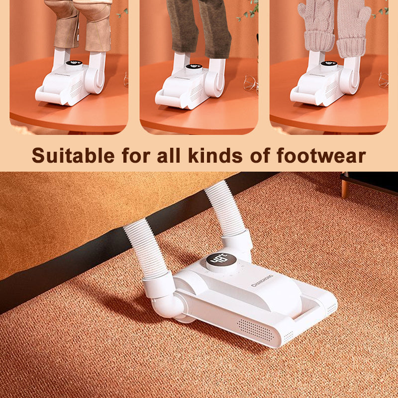 Secador de Zapatos Eléctrico - 55–60°C - Aire Caliente 360° - Temporizador de 120 Minutos - Opción UV | meowbutter