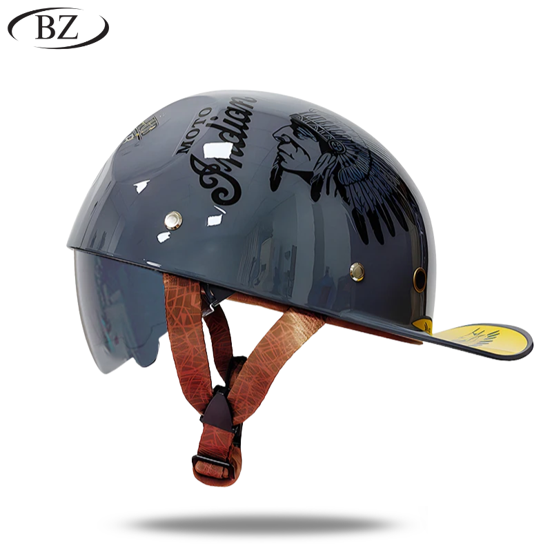 Casco Retro Premium Medio – Edición Signature - Meowbutter