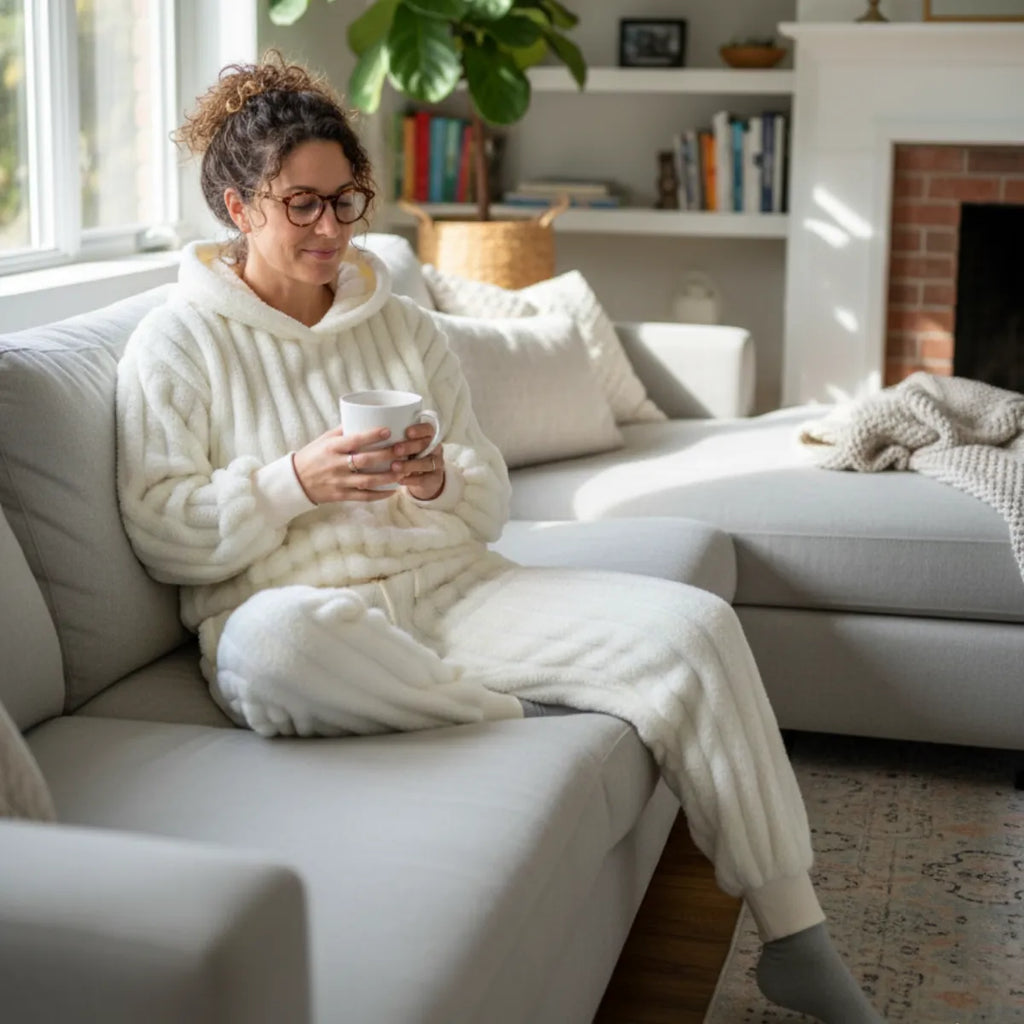 Hoodie With Fleece Blanket For Cozy All Day Comfort