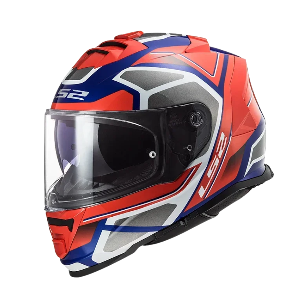 LS2 FF800 IronShell Racing kokokypärä - DOT- ja ECE-hyväksytty - Meowbutter