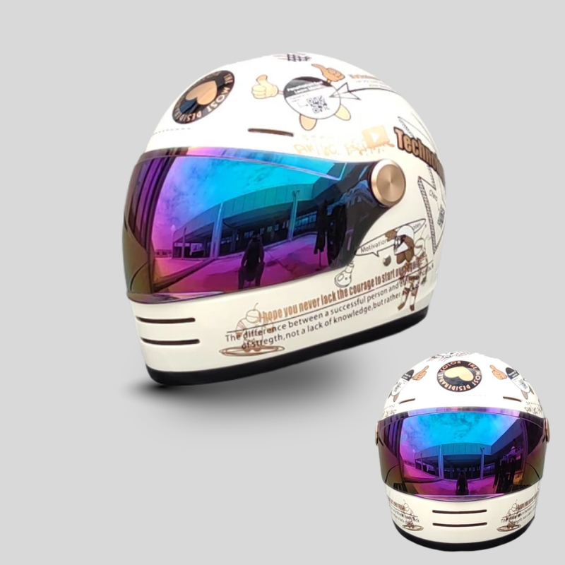 Casco de motocicleta ORZ-806 - Meowbutter
