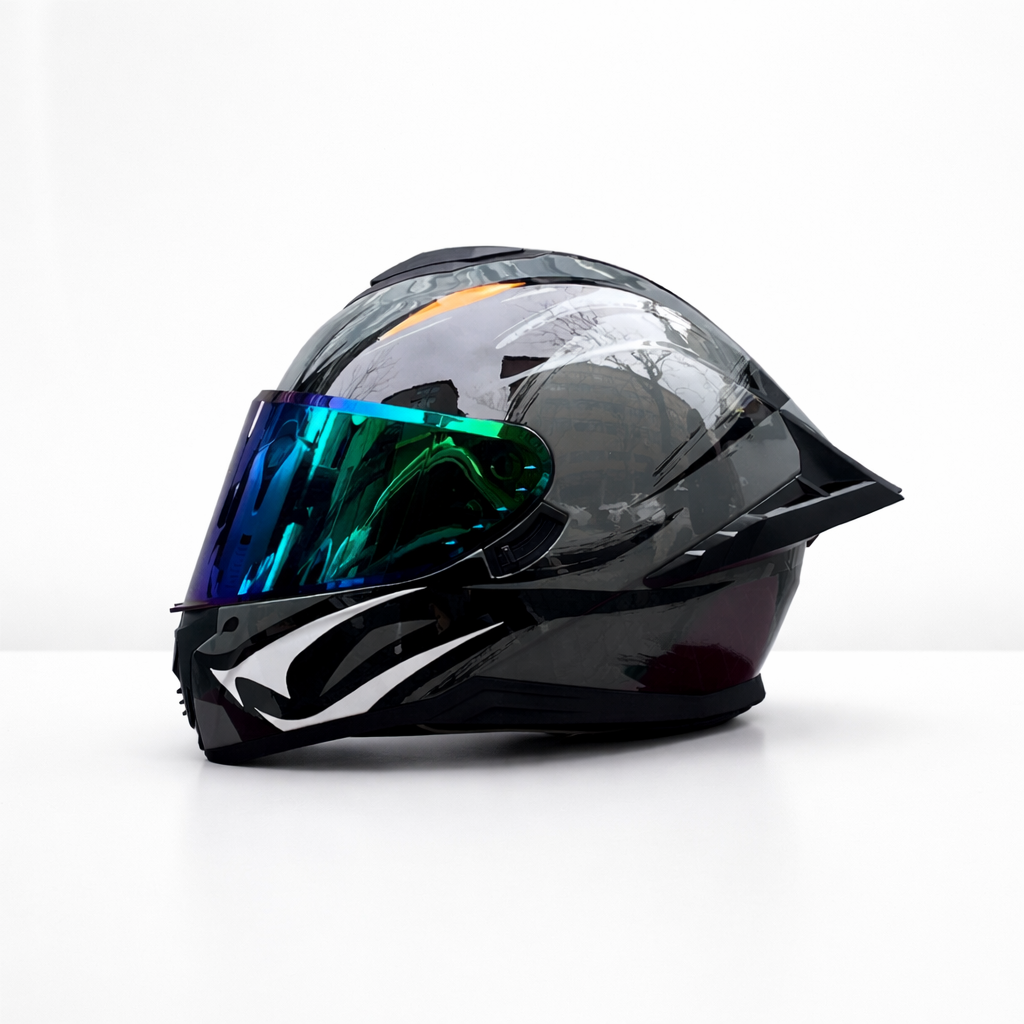Casco integral LVS-703 Pro Big Tail - Meowbutter
