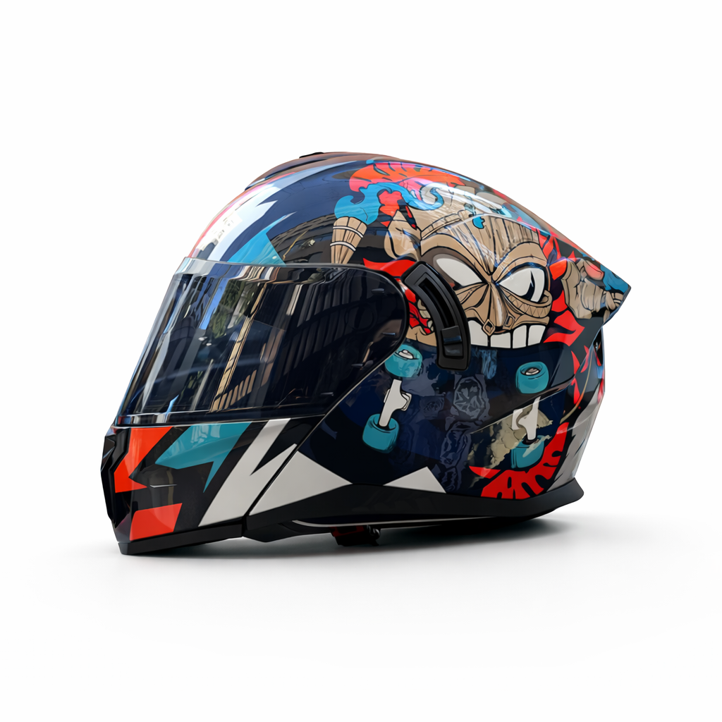 Casco Integral para Motocicleta ORZ-B16 – Certificado DOT y ECE - Meowbutter