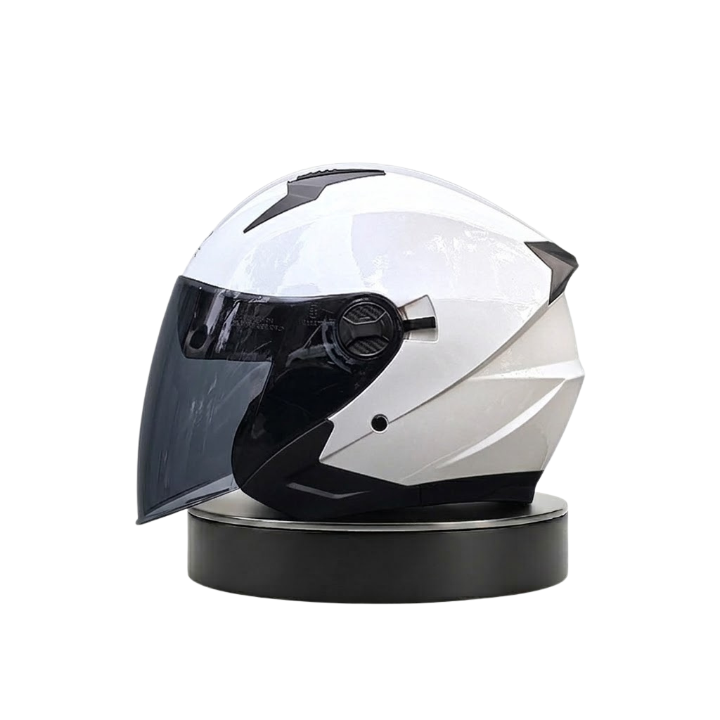 ORZ Premium avoin kypärä – Dual Visor Performance Edition - Meowbutter