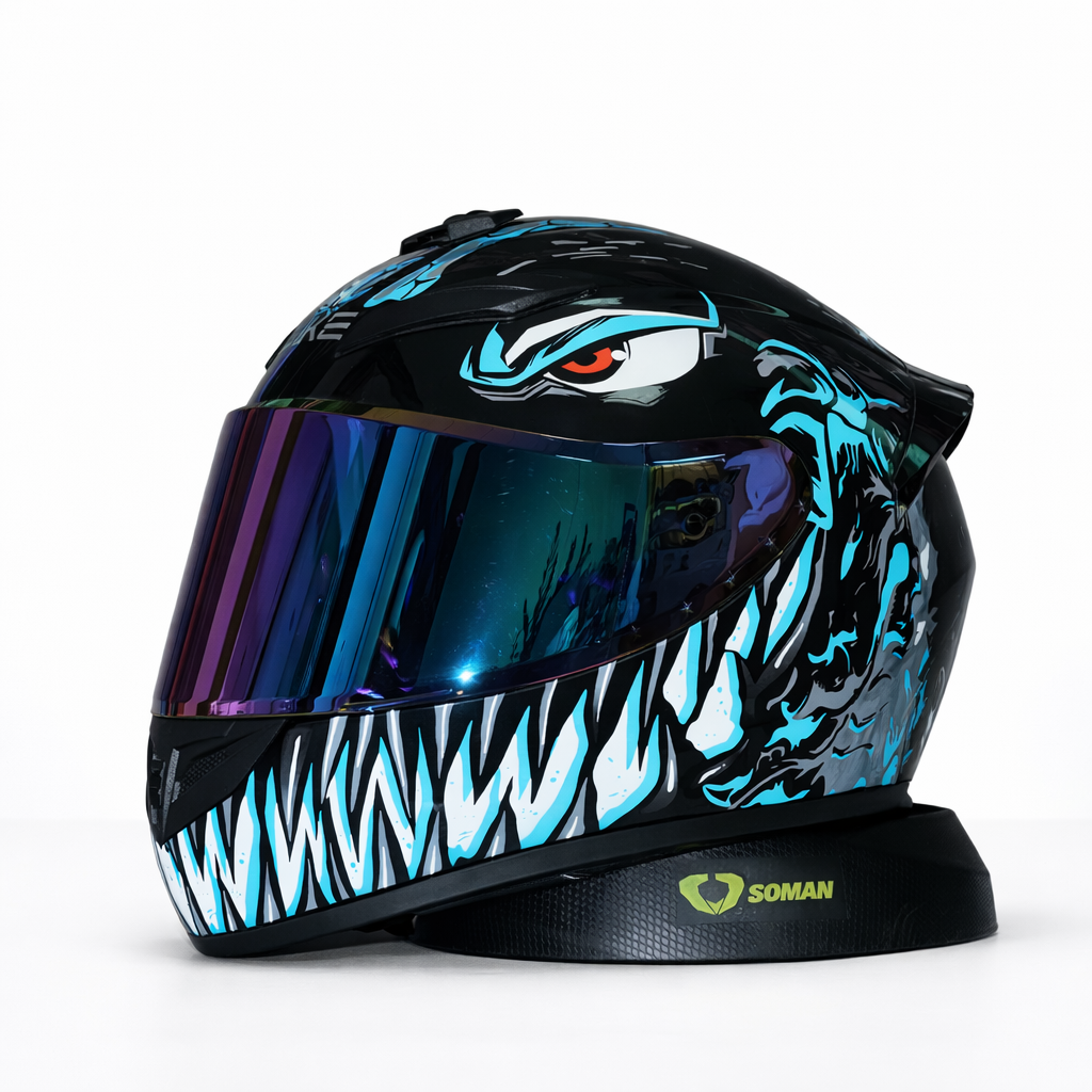 Casco Integral GIKE QK111 - Meowbutter