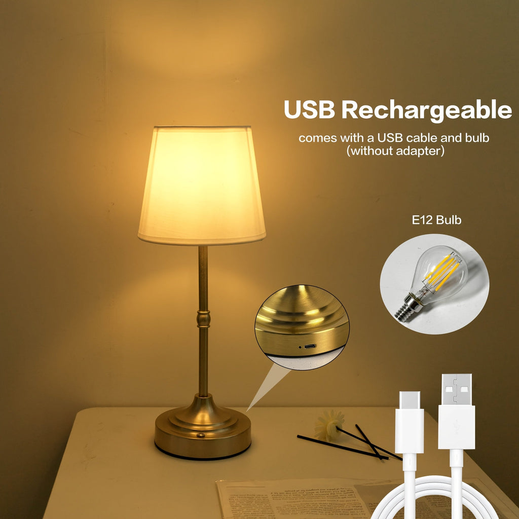 Ściemniana bezprzewodowa lampka stołowa | Ładowanie przez USB | Meowbutter