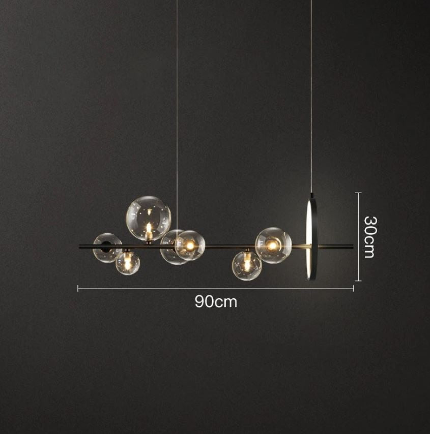 Liora Glass Bubble Chandelier | Orntli